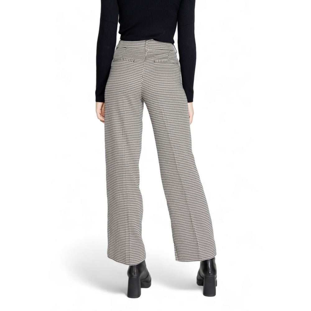 Black Polyester Pant - ventzia