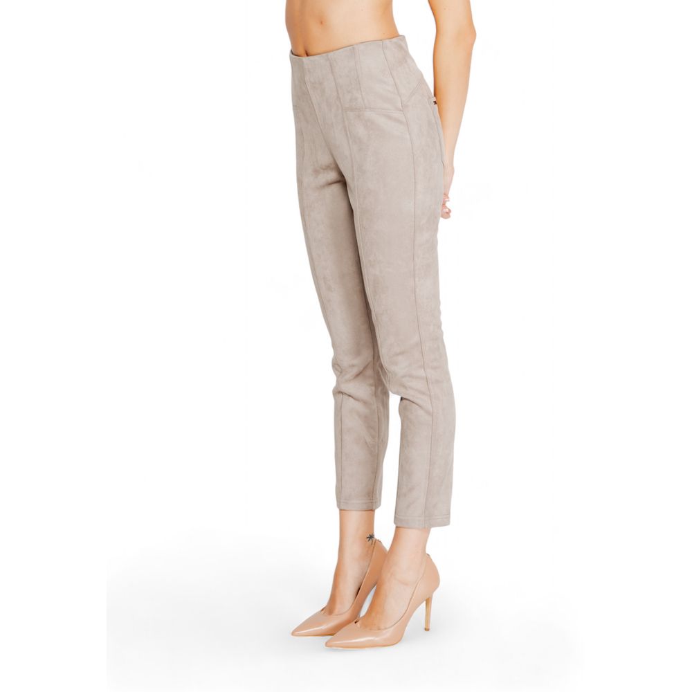 Gray Polyester Leggings - ventzia