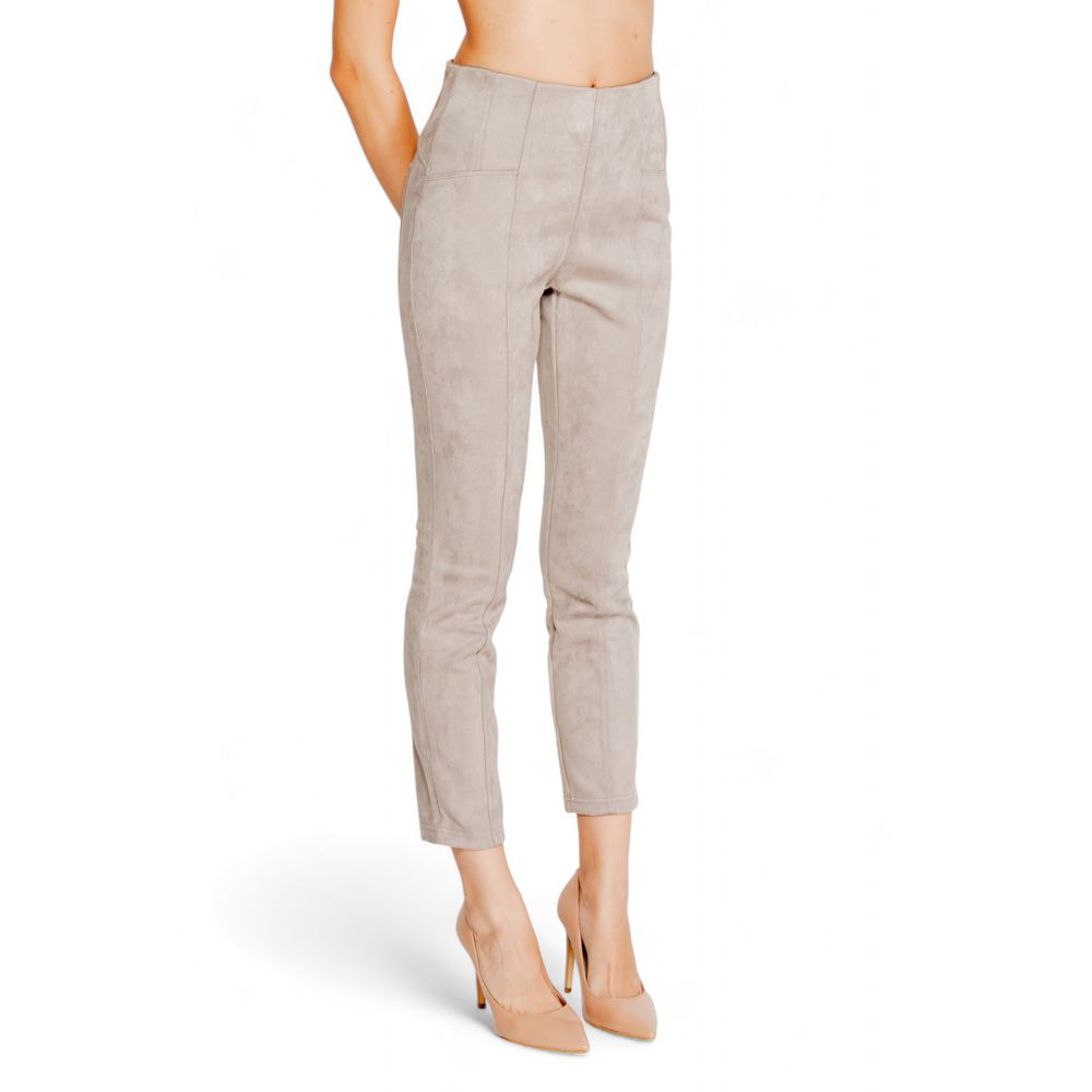 Gray Polyester Leggings - ventzia