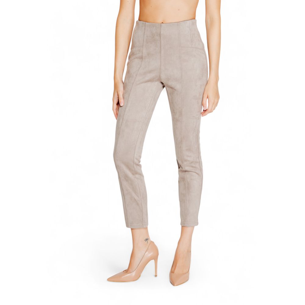 Gray Polyester Leggings - ventzia