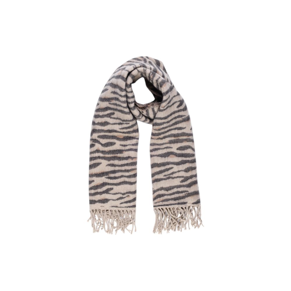Beige Marabou Scarf - ventzia