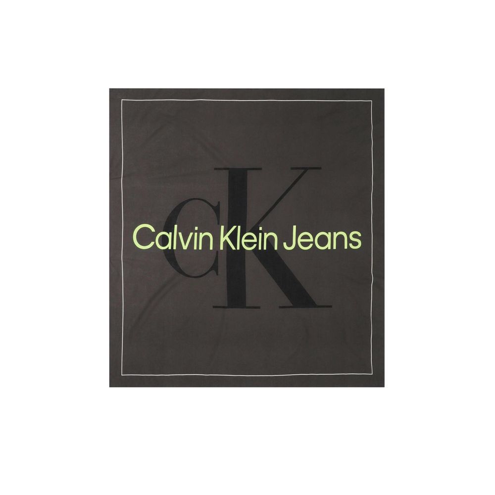 Black Organic Cotton Scarf - ventzia