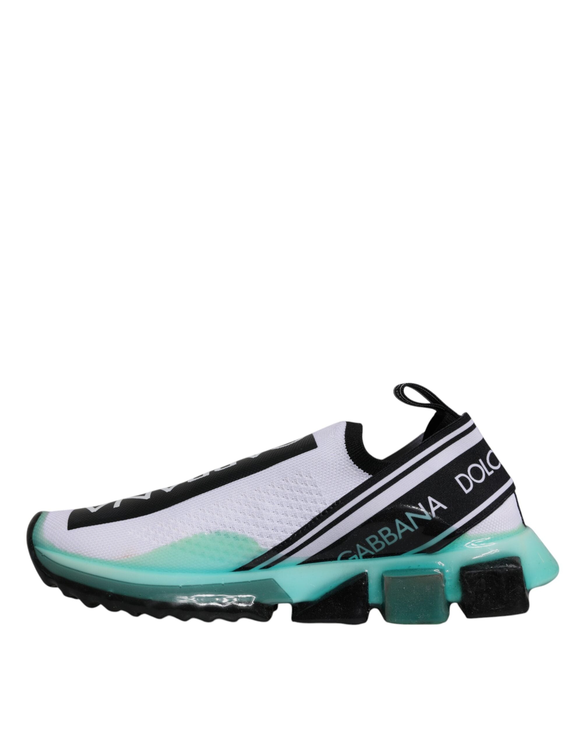 White Blue Sorrento Slip On Sneakers Shoes - ventzia