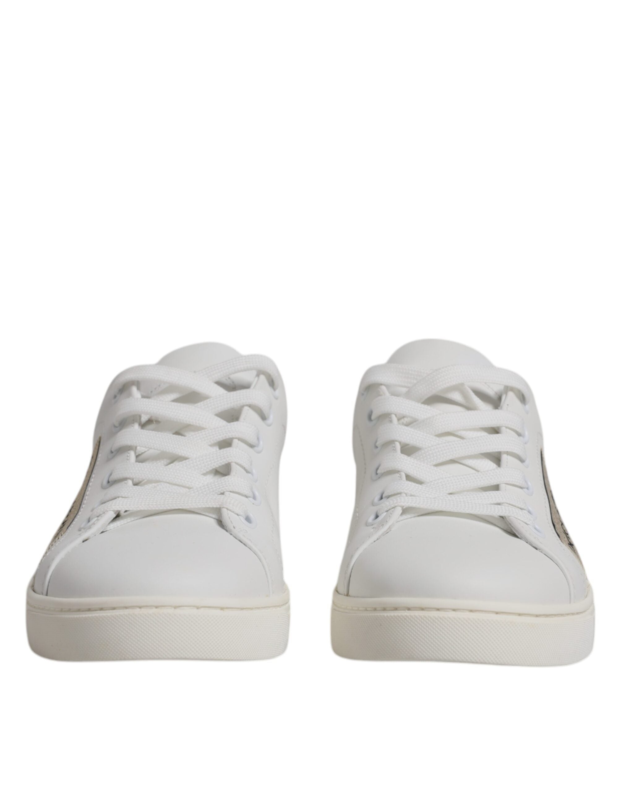 White London Calf Leather Sneakers Shoes - ventzia