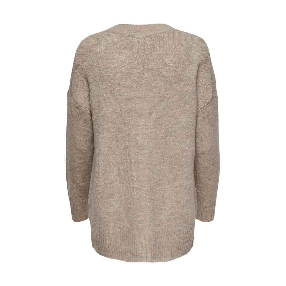 Beige Marabou Sweater