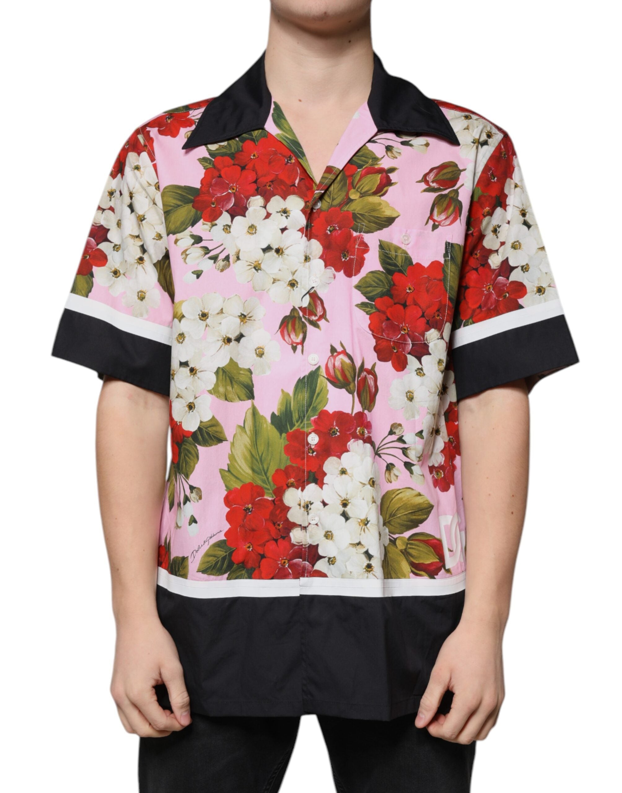 Multicolor Floral Button Down Casual Shirt - ventzia