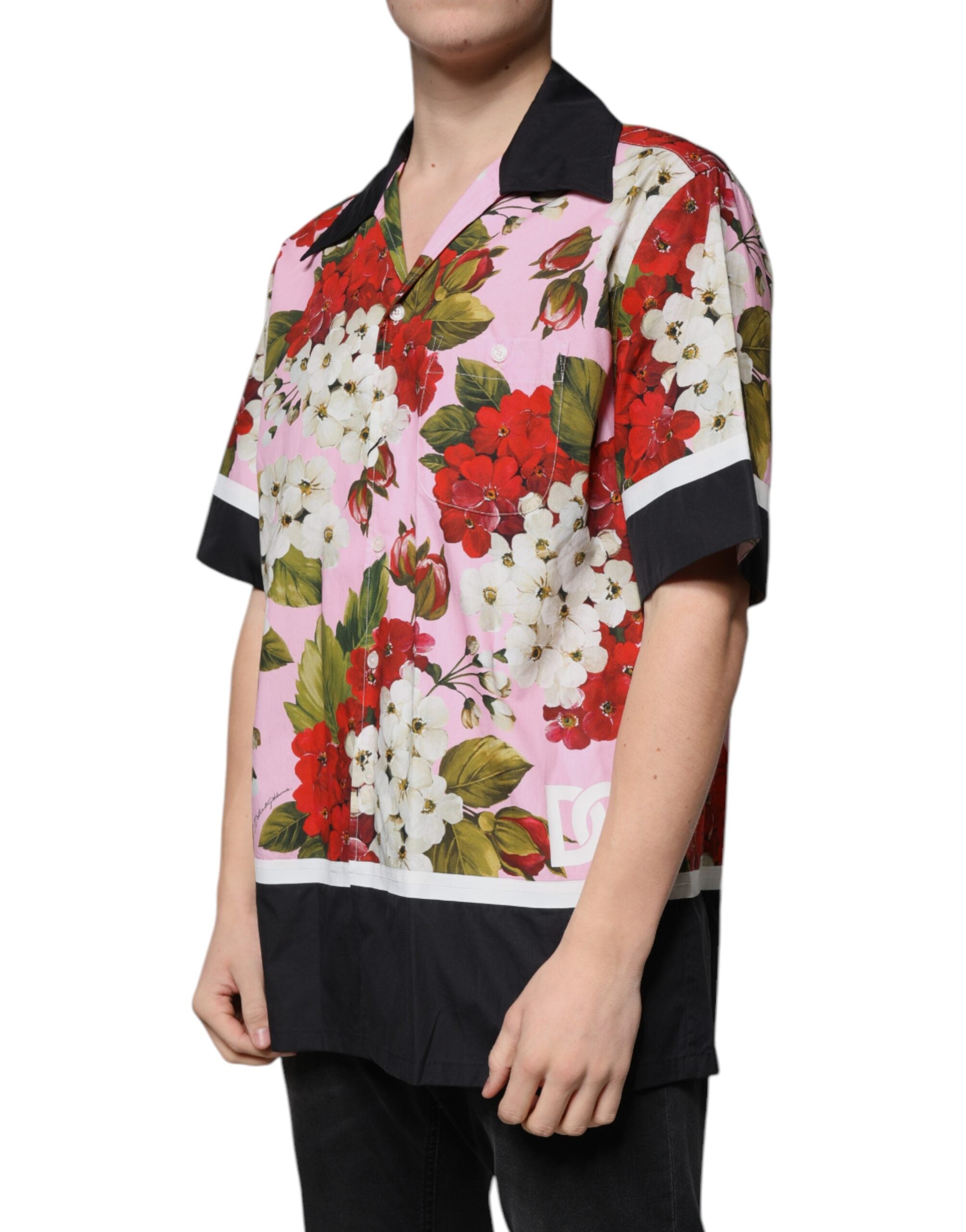Multicolor Floral Button Down Casual Shirt - ventzia