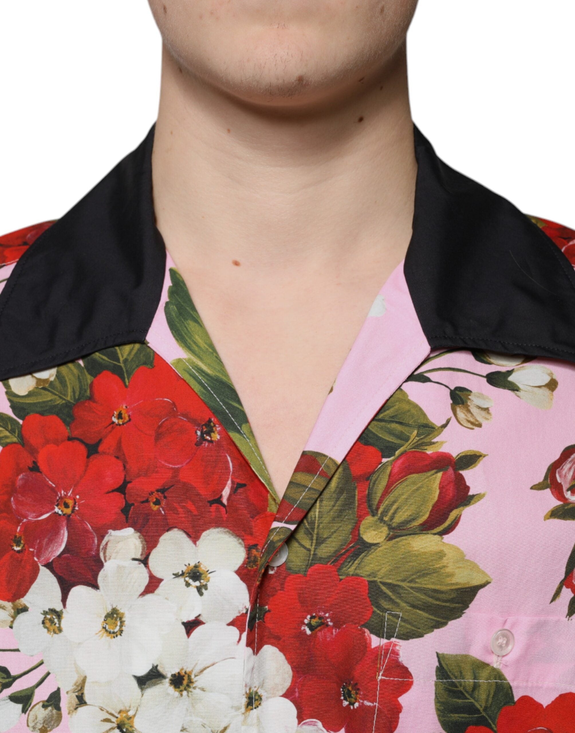 Multicolor Floral Button Down Casual Shirt - ventzia