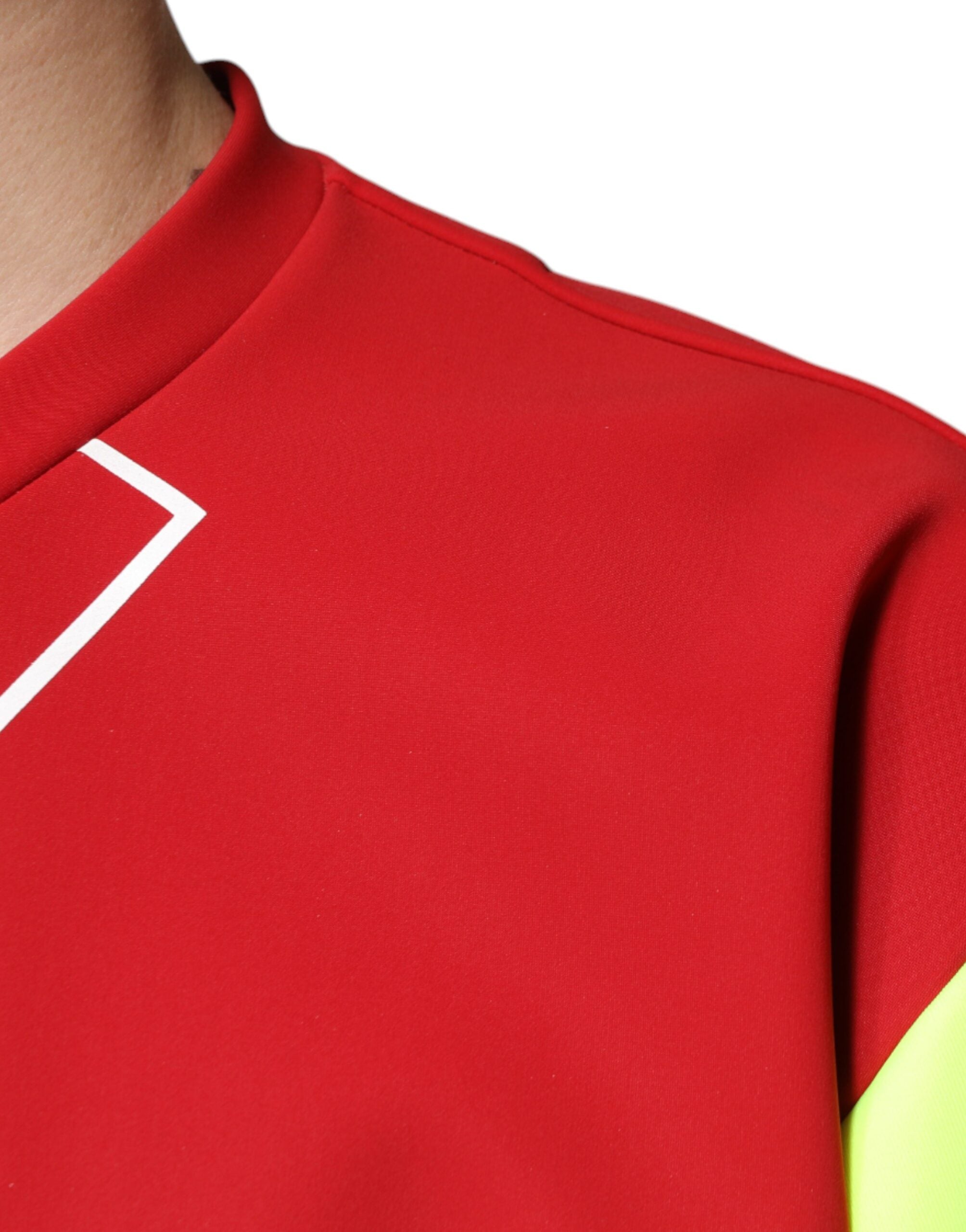 Multicolor Logo Cotton Men Crew Neck T-shirt - ventzia