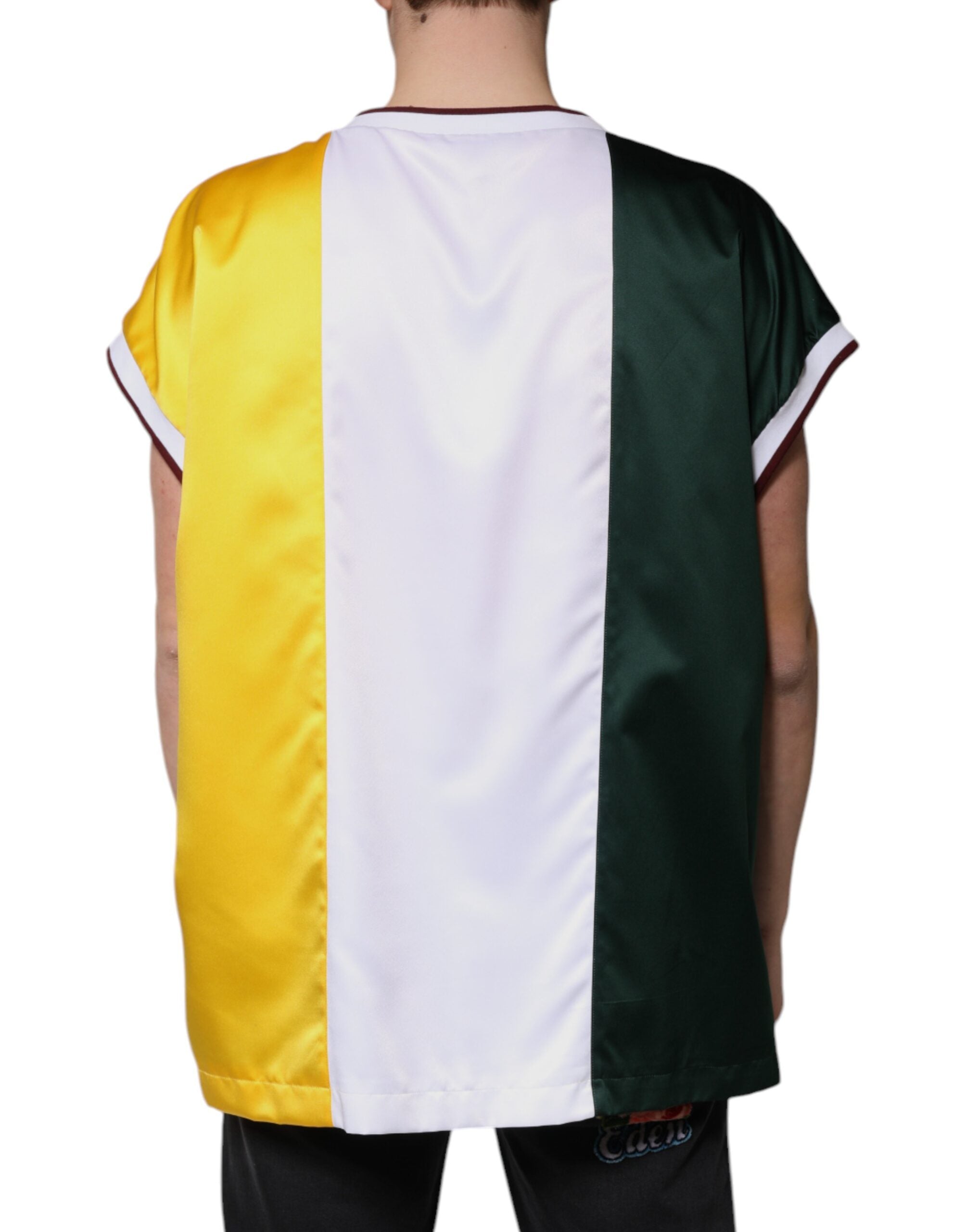 Multicolor Jersey Tank Sleeveless T-shirt - ventzia