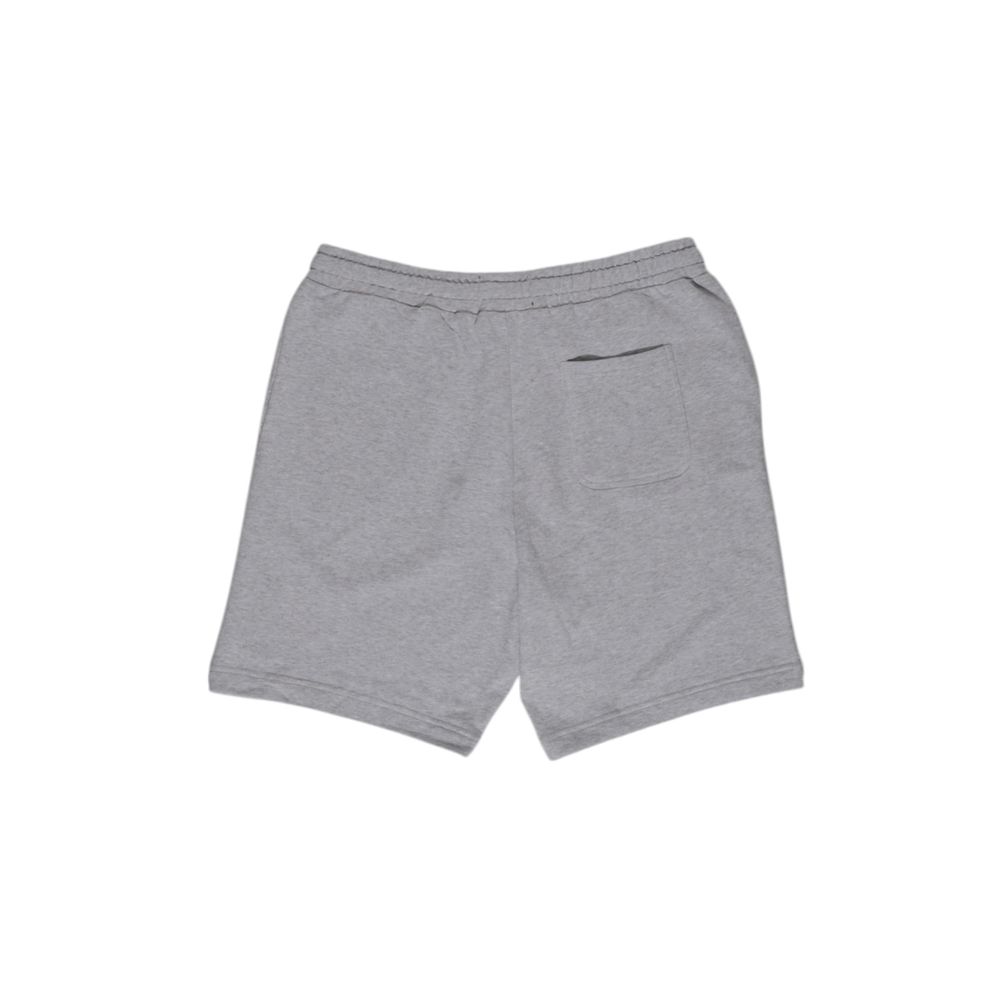 Gray Cotton Bermuda - ventzia