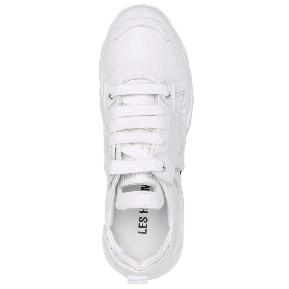 White Calfskin Men Sneaker - ventzia