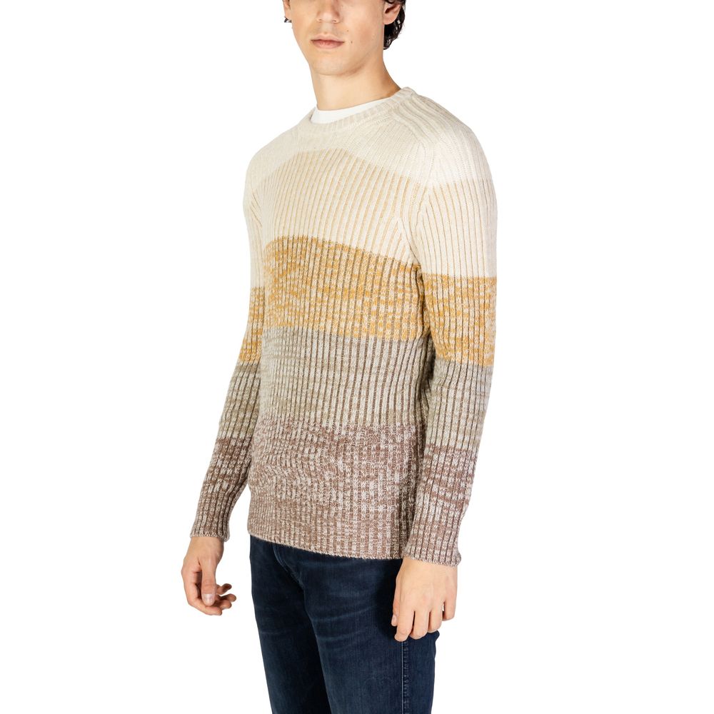 Beige Marabou Sweater - ventzia