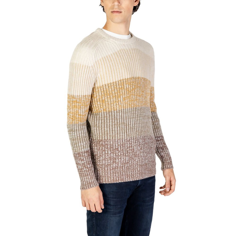 Beige Marabou Sweater - ventzia
