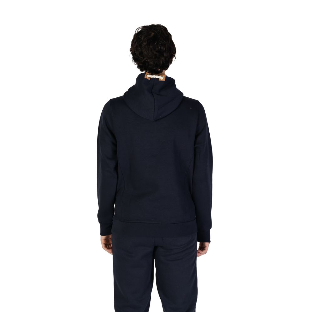Blue Cotton Hoody - ventzia