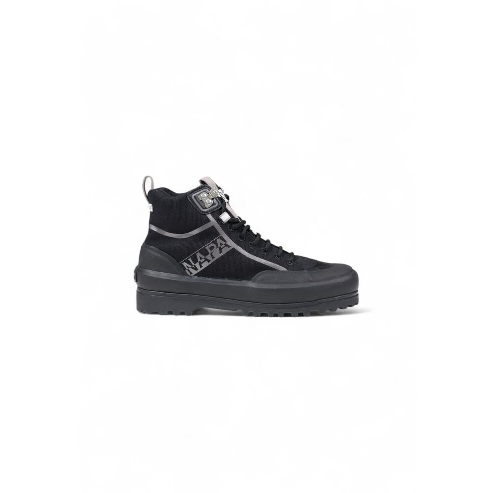 Black Fabric Sneaker - ventzia