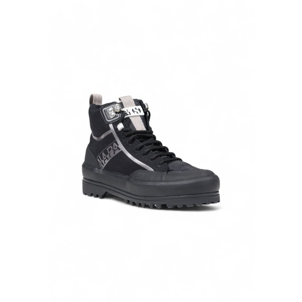 Black Fabric Sneaker - ventzia