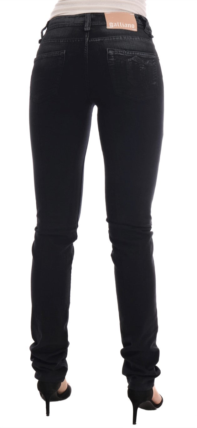 Chic Gray Wash Regular Fit Jeans - ventzia