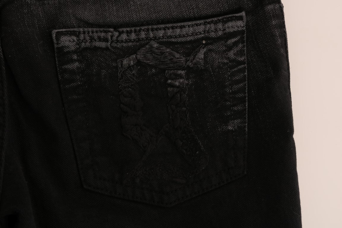 Chic Gray Wash Regular Fit Jeans - ventzia