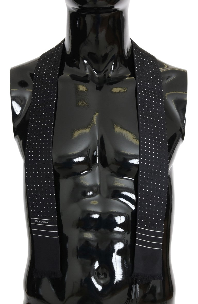 Elegant Silk Men's Tie Scarf Wrap - ventzia