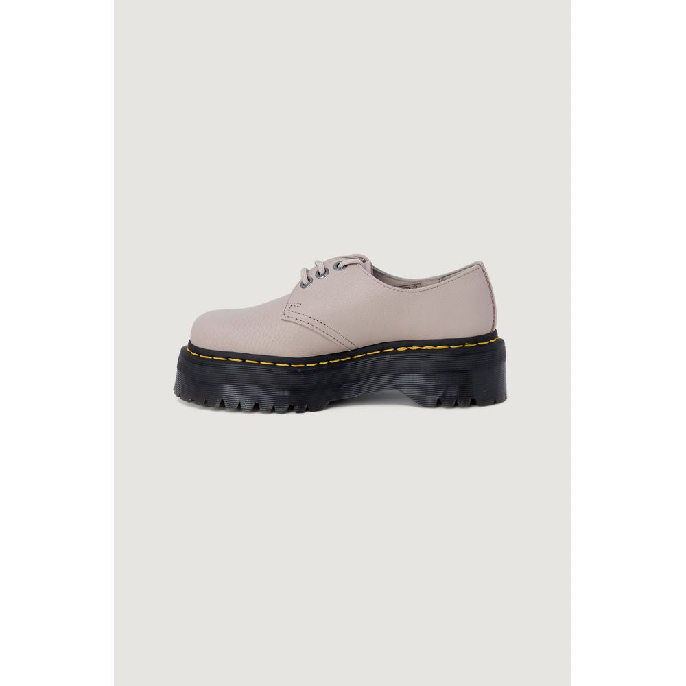 Purple Leather Lace-Up Boot - ventzia