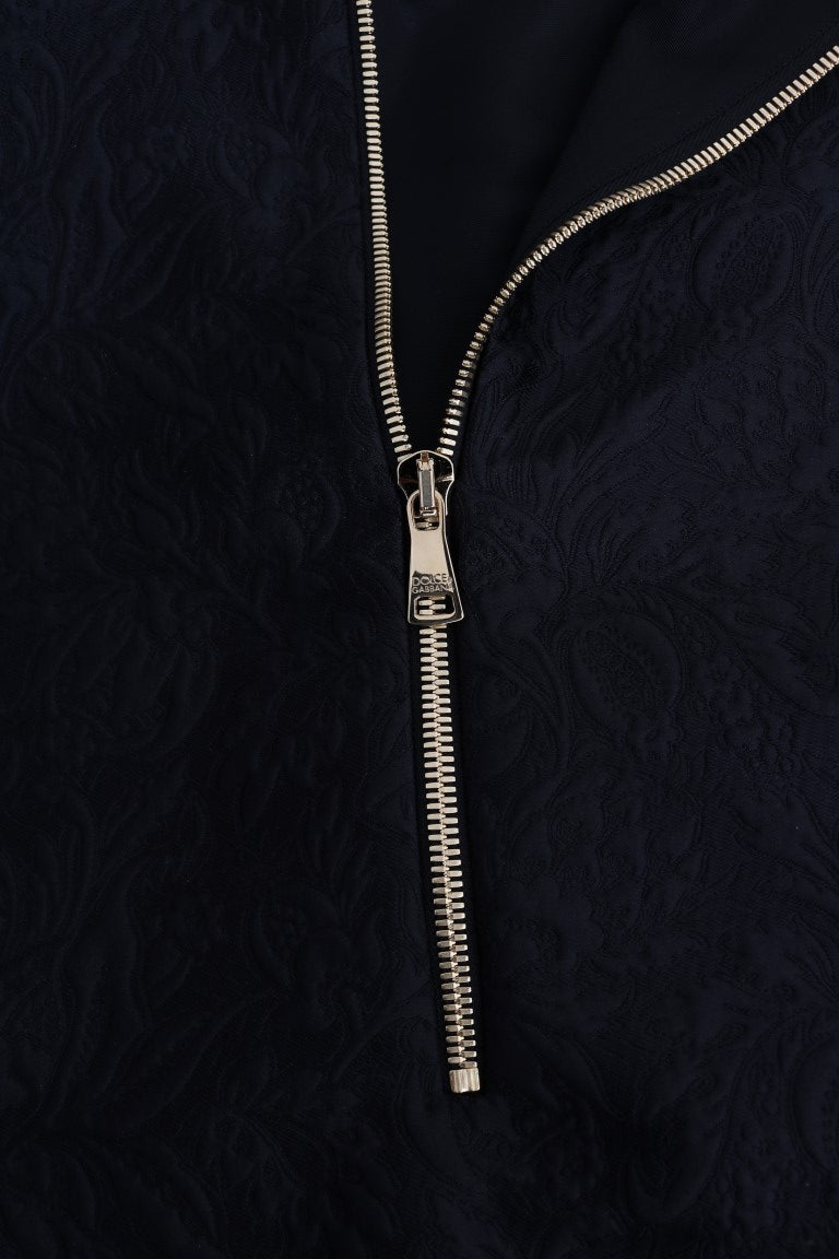 Enchanted Brocade Crystal Hooded Sweater - ventzia