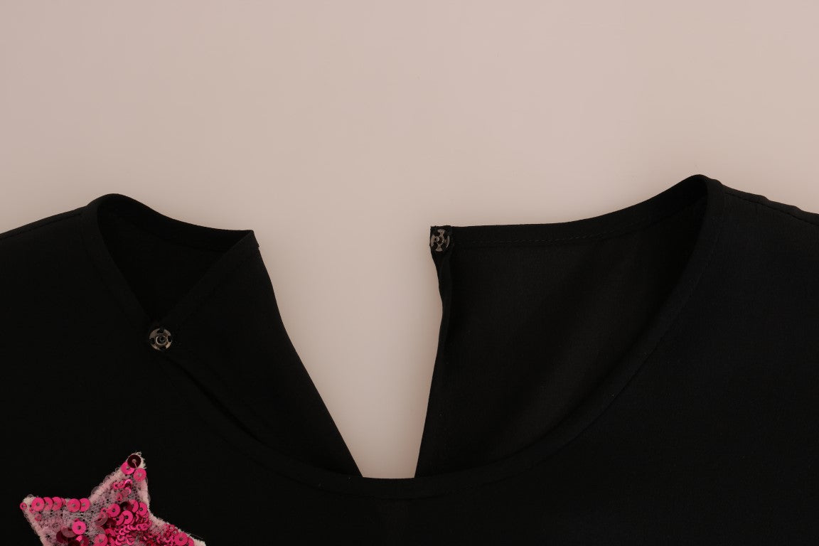 Fairy Tale Embroidered Silk Blouse - ventzia