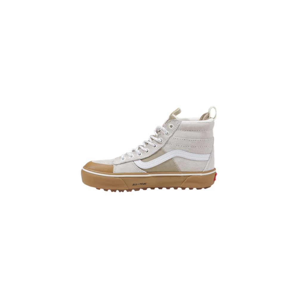 Beige Leather Sneaker - ventzia