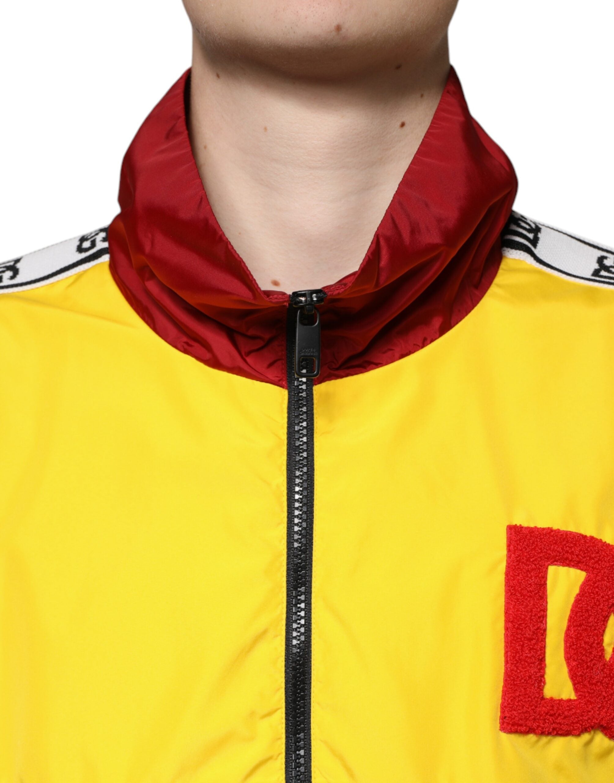 Multicolor Patchwork Men Full Zip Sweater - ventzia