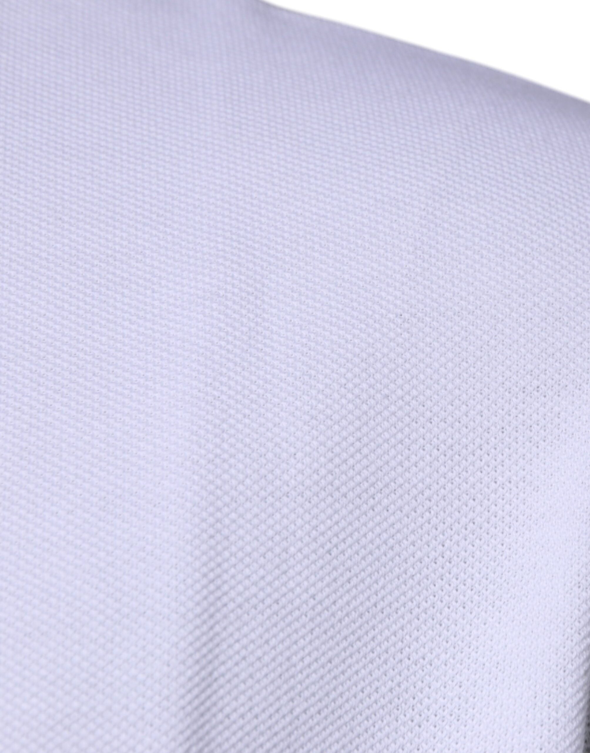 White Viscose Collared Men Polo Short Sleeves T-shirt - ventzia
