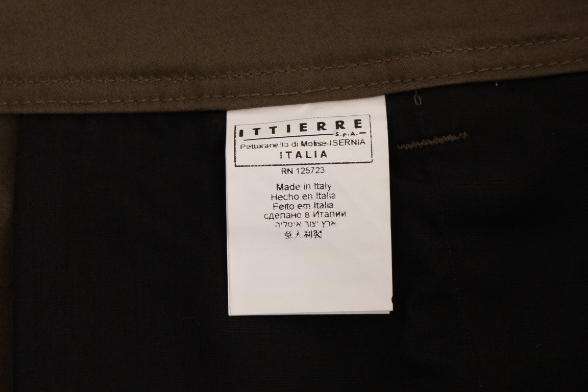 Elegant Green Comfort Straight Fit Pants - ventzia