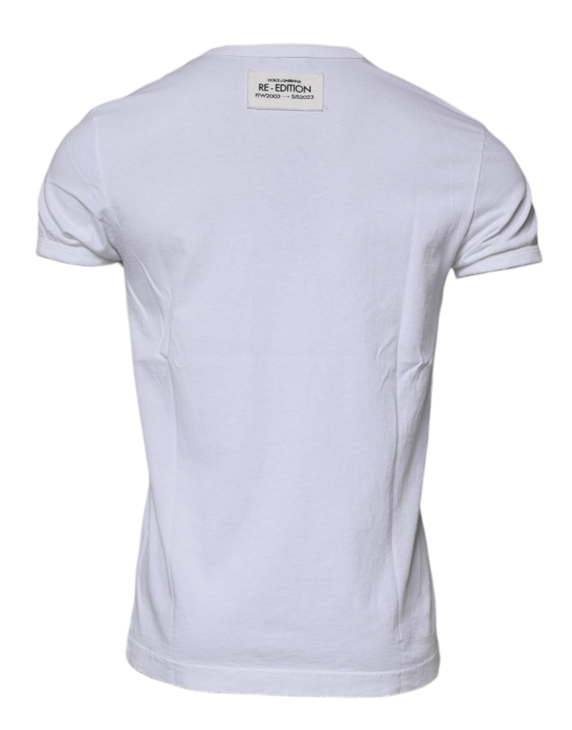 White Stripes Crew Neck Short Sleeves T-shirt - ventzia