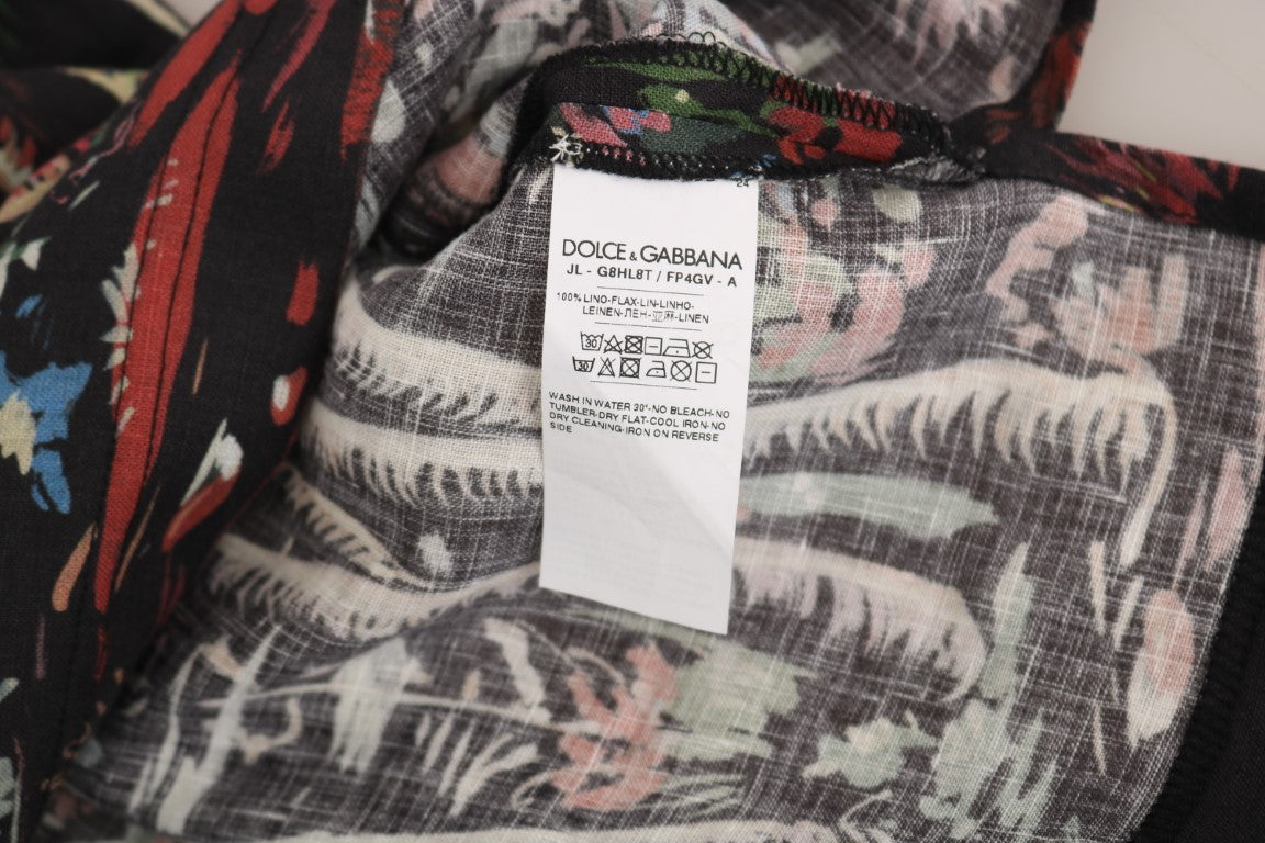 Sicilian Volcano Motive Polo Tee - ventzia