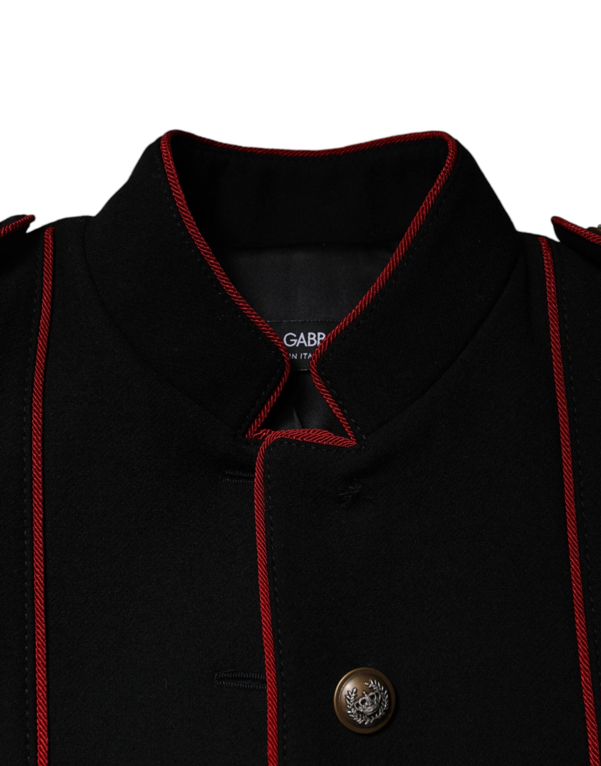 Black Single Breasted Trench Coat Jacket - ventzia