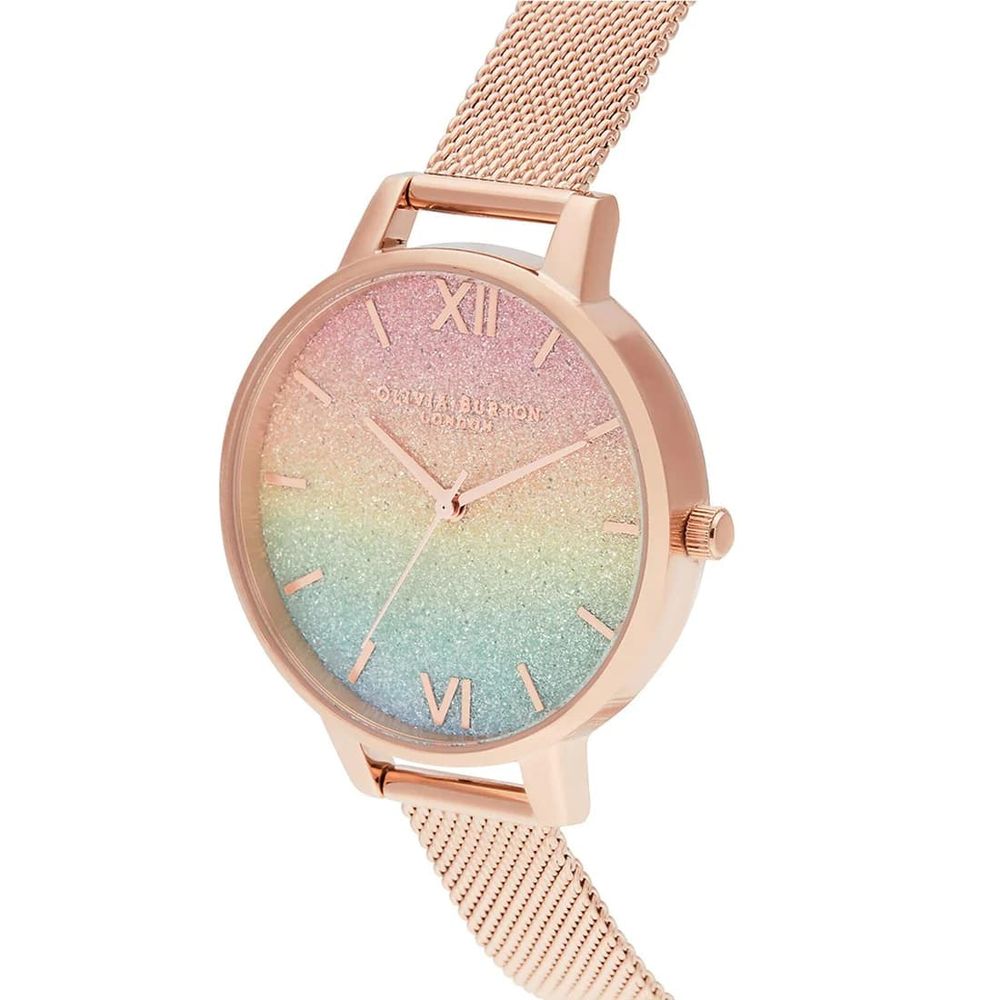 Multicolor Stainless Steel Dress Watch - ventzia