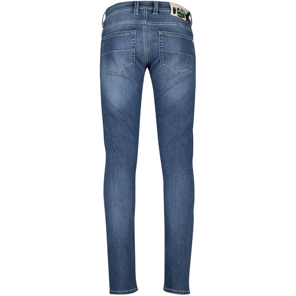 Blue Cotton Jeans & Pant - ventzia