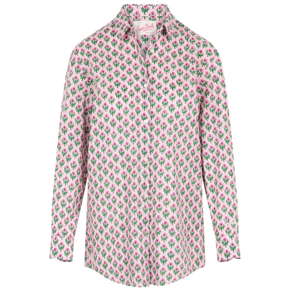 Pink Cotton Shirt - ventzia