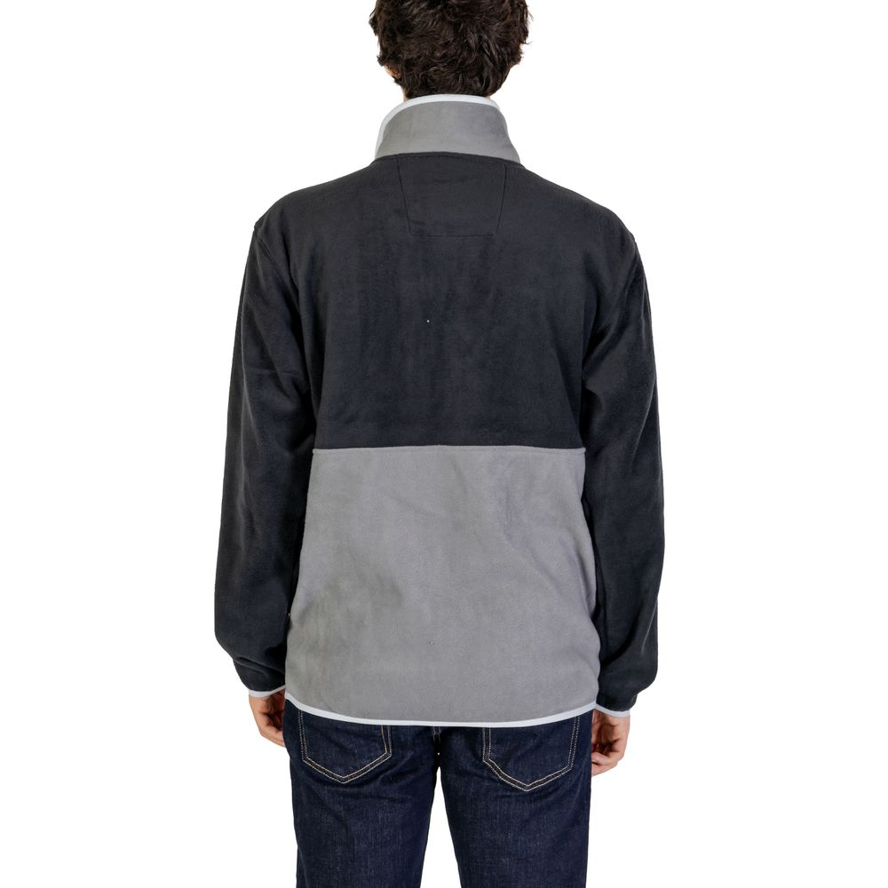 Black Polyester Sweatshirt - ventzia