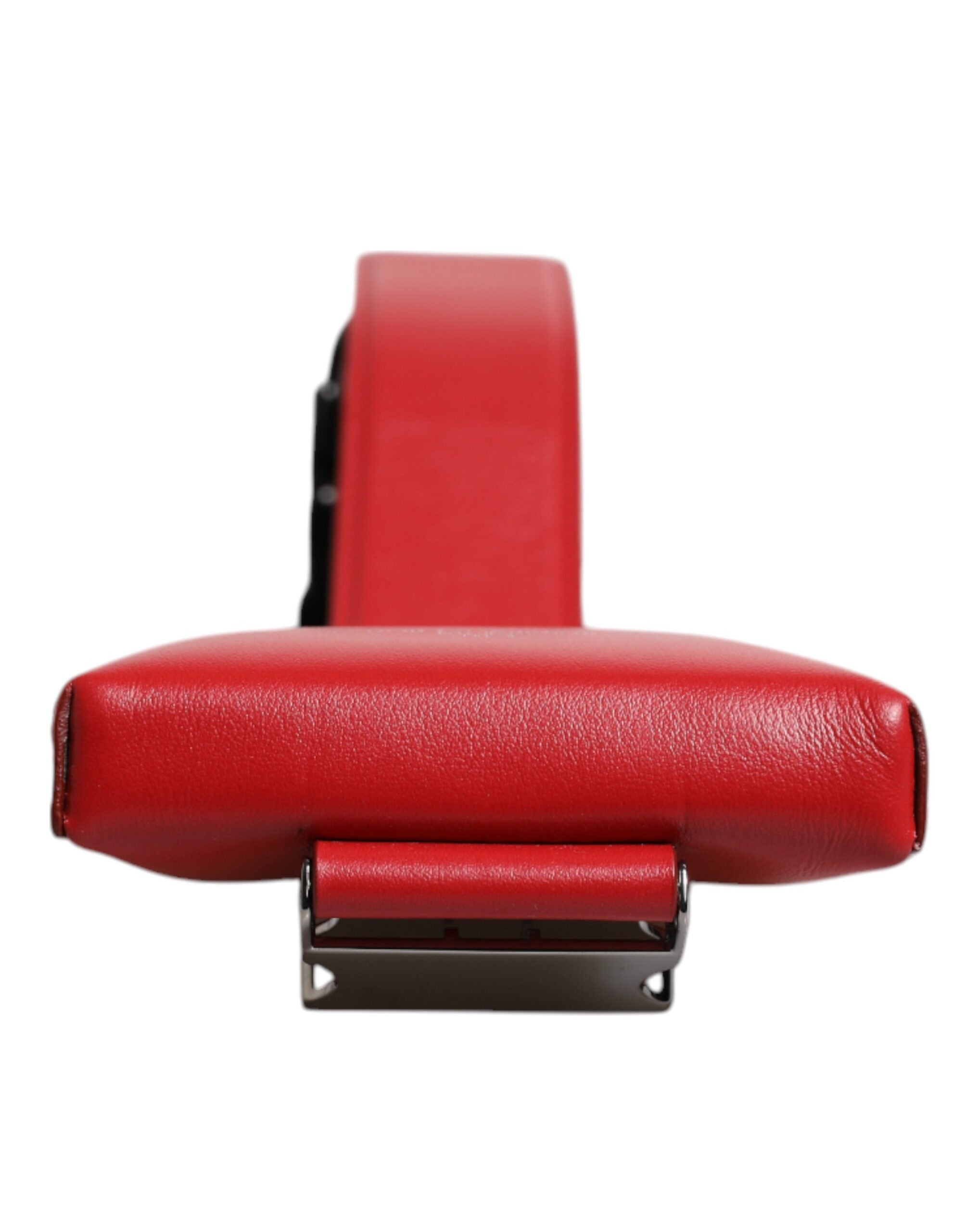 Red Leather Logo Zip Around Card Holder Wide Strap Wallet (Copy) - ventzia