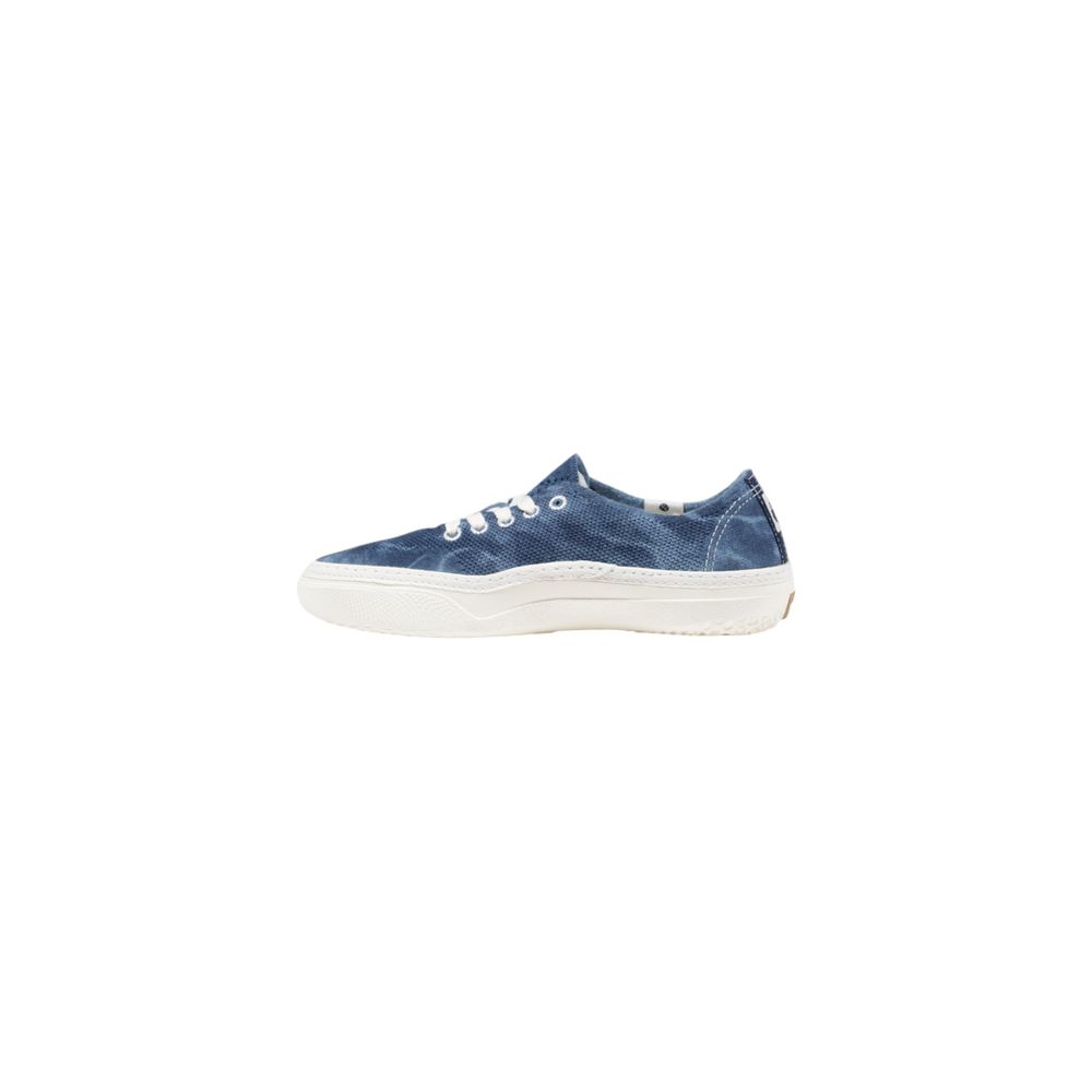 Blue Fabric Sneaker - ventzia
