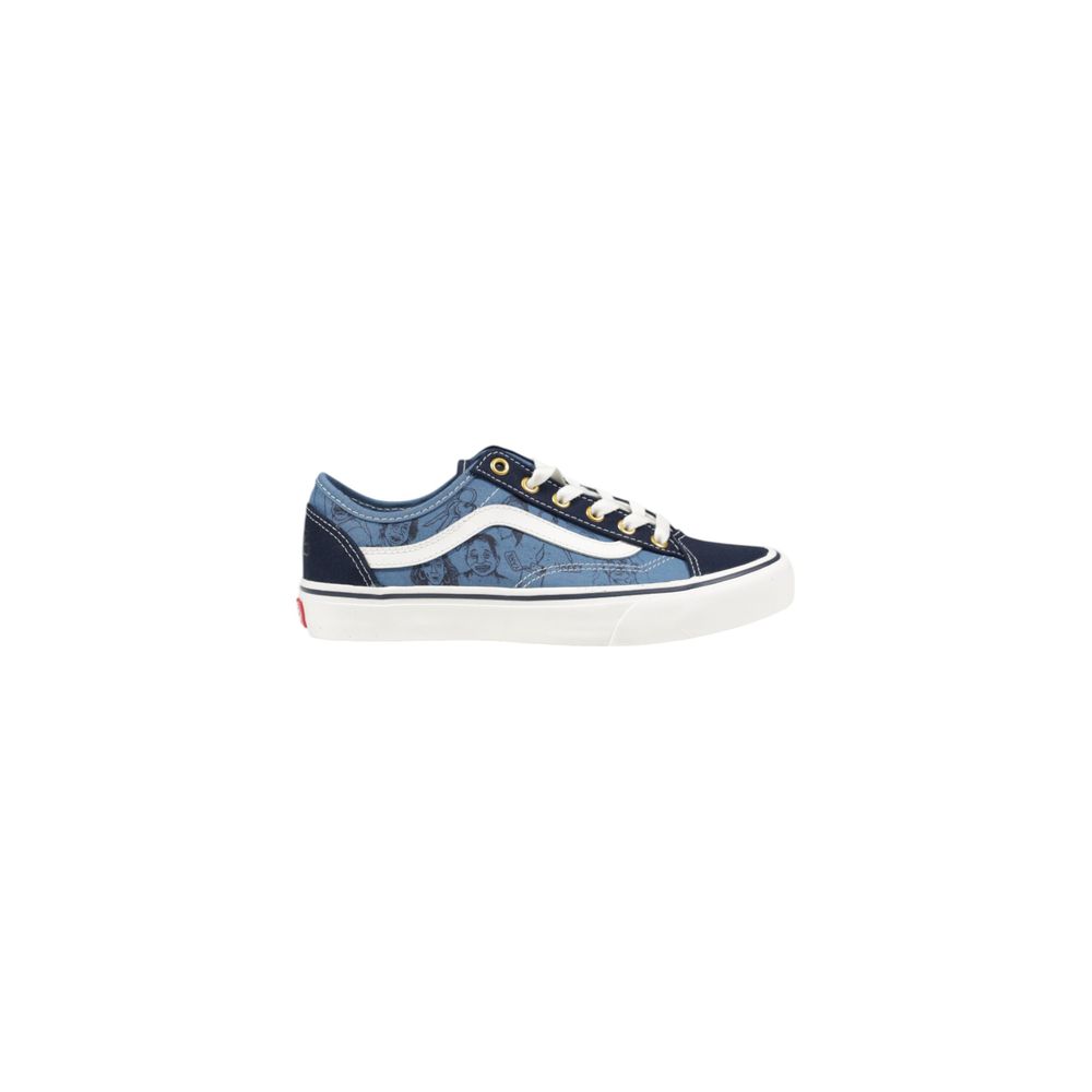 Blue Suede Leather Sneaker - ventzia