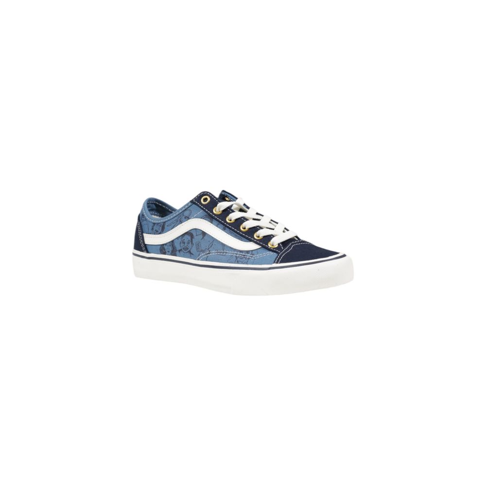 Blue Suede Leather Sneaker - ventzia