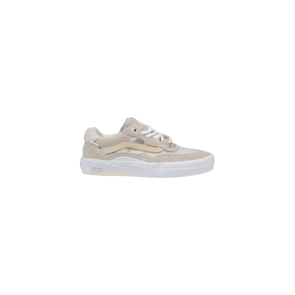 Beige Suede Leather Sneaker - ventzia