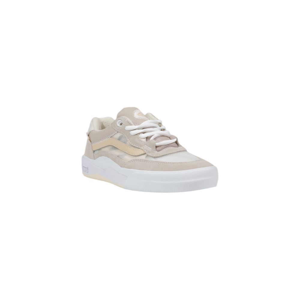 Beige Suede Leather Sneaker - ventzia