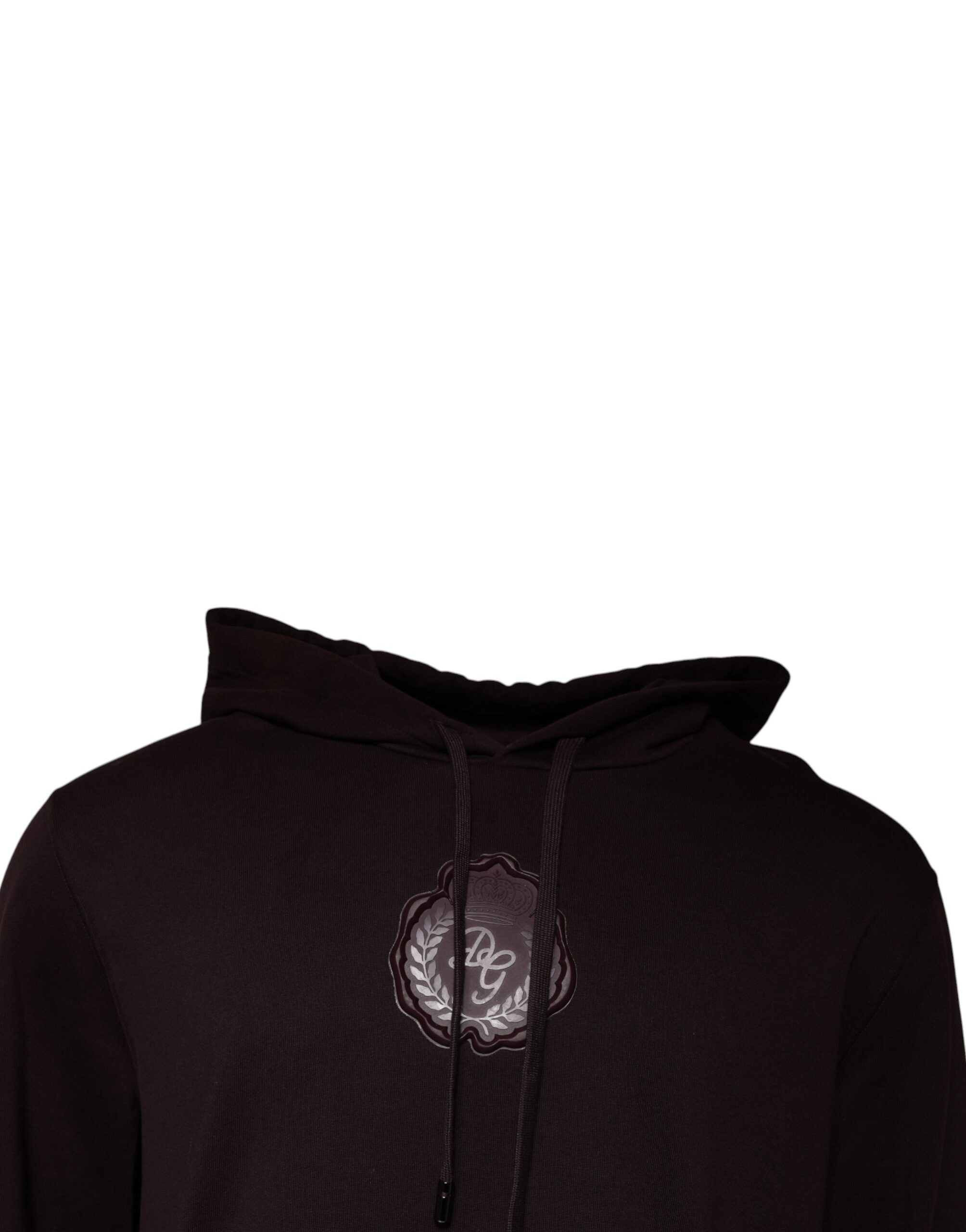 Brown Cotton Hooded Men Sweatshirt Sweater - ventzia