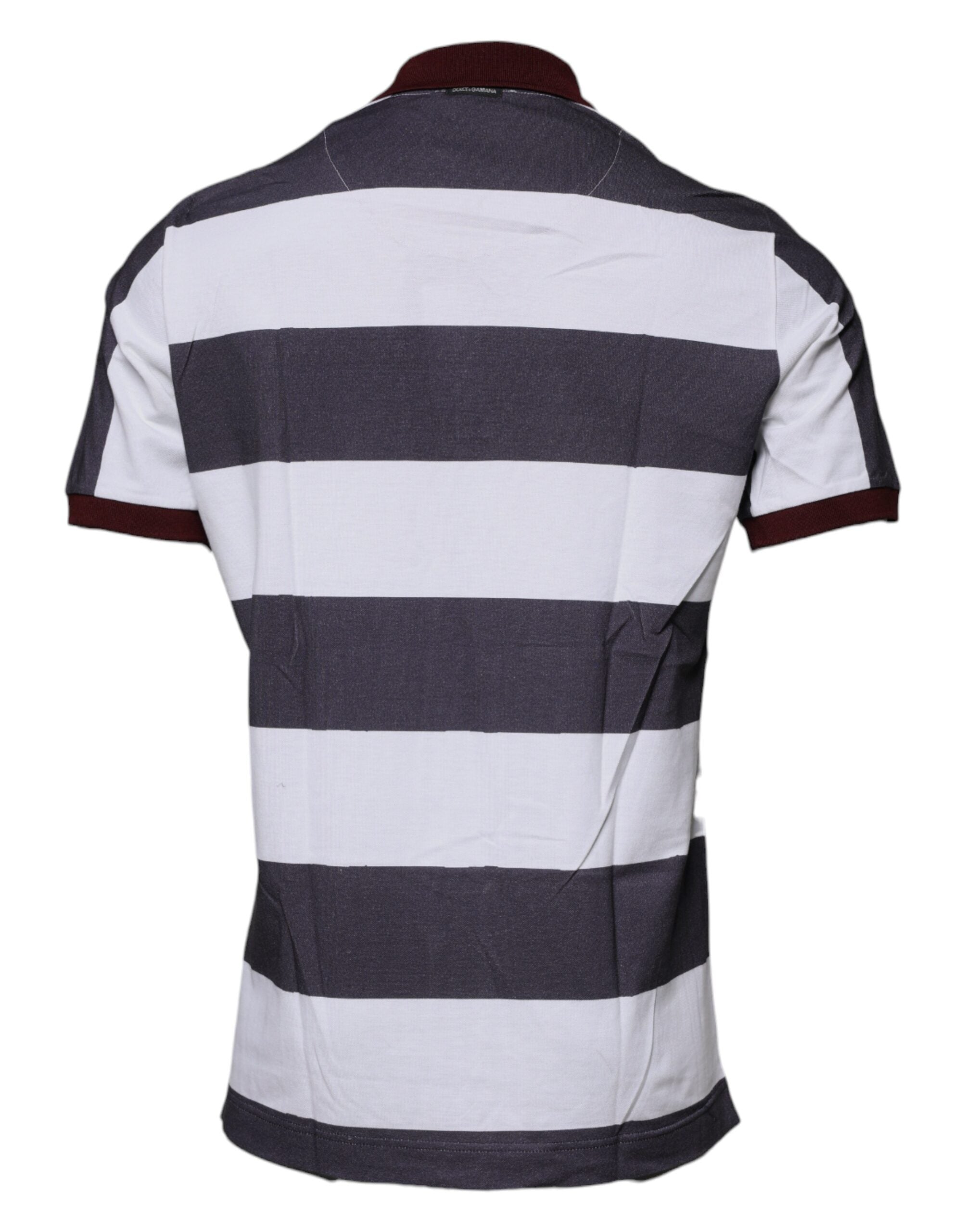 Multicolor Graphic Collared Polo T-shirt - ventzia