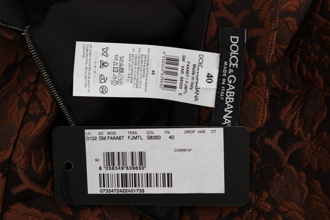 Elegant Brocade Bubble Skirt - ventzia