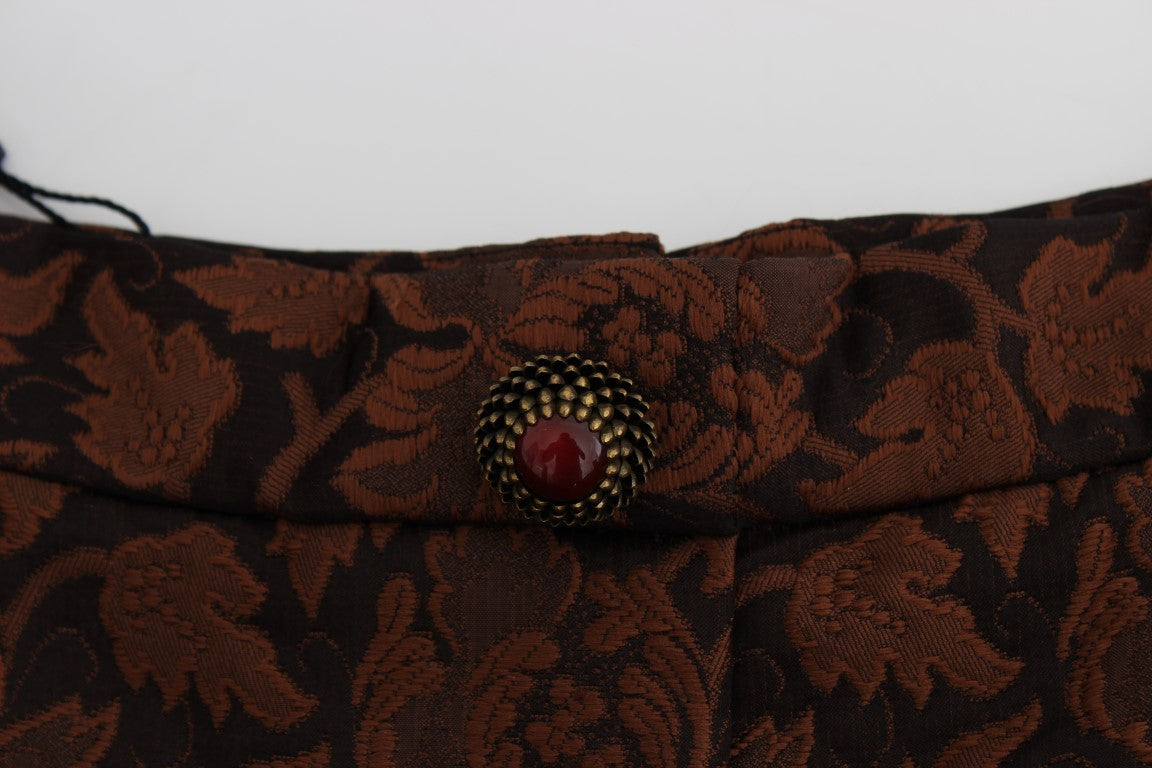 Elegant Brocade Bubble Skirt - ventzia