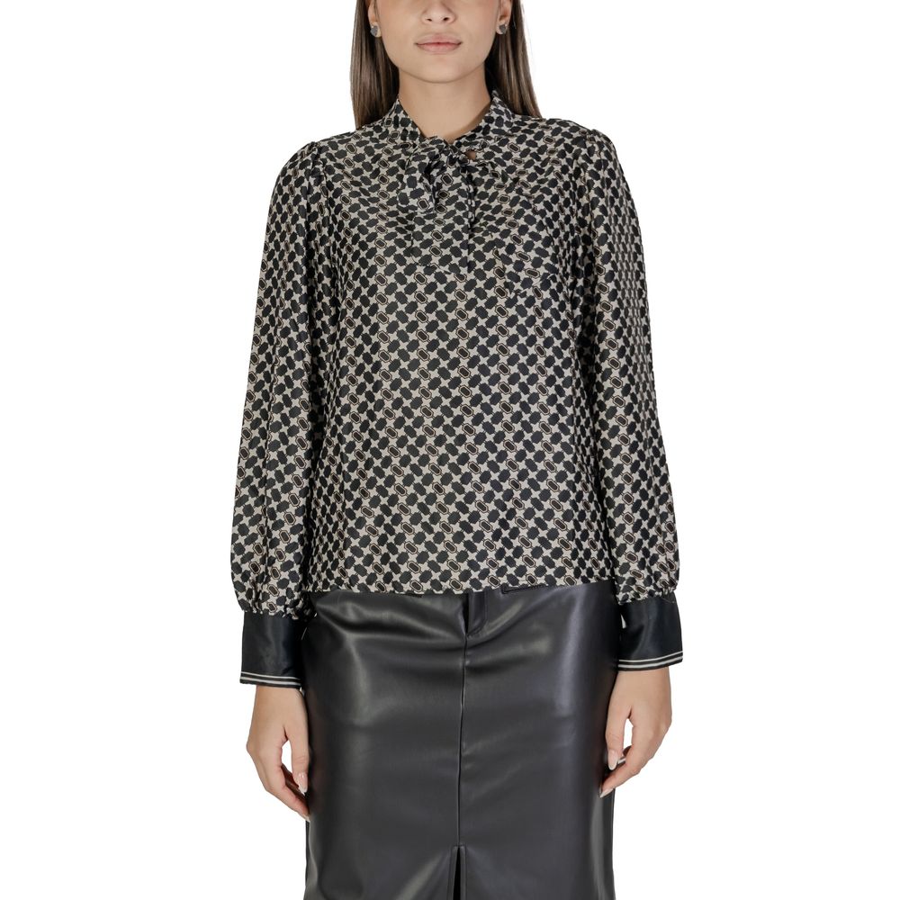 Black Recycled Polyester Shirt - ventzia