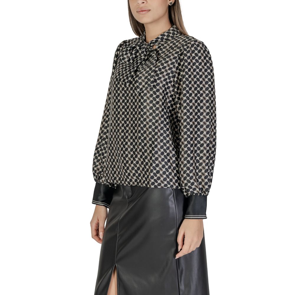 Black Recycled Polyester Shirt - ventzia